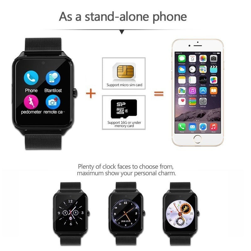 Z60 smart watch Bluetooth smart wear card phone watch - Drop4u