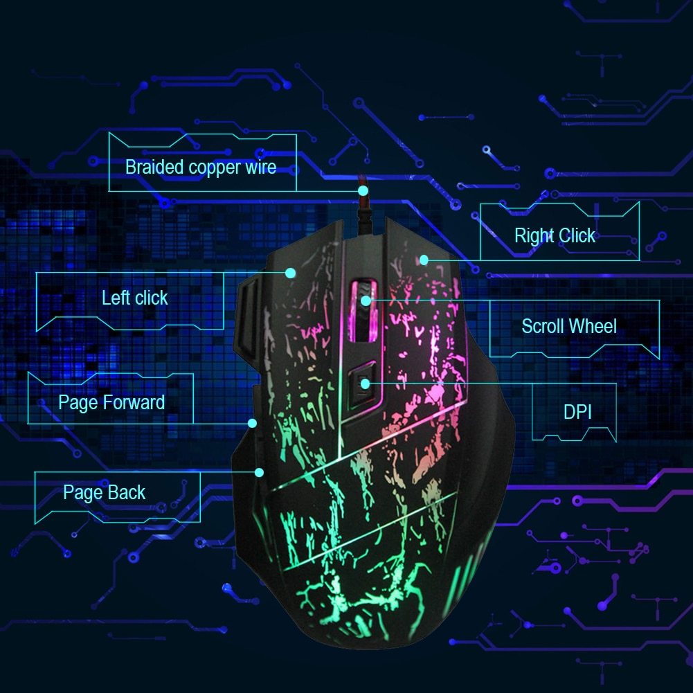 Computer Gaming Mouse - Drop4u