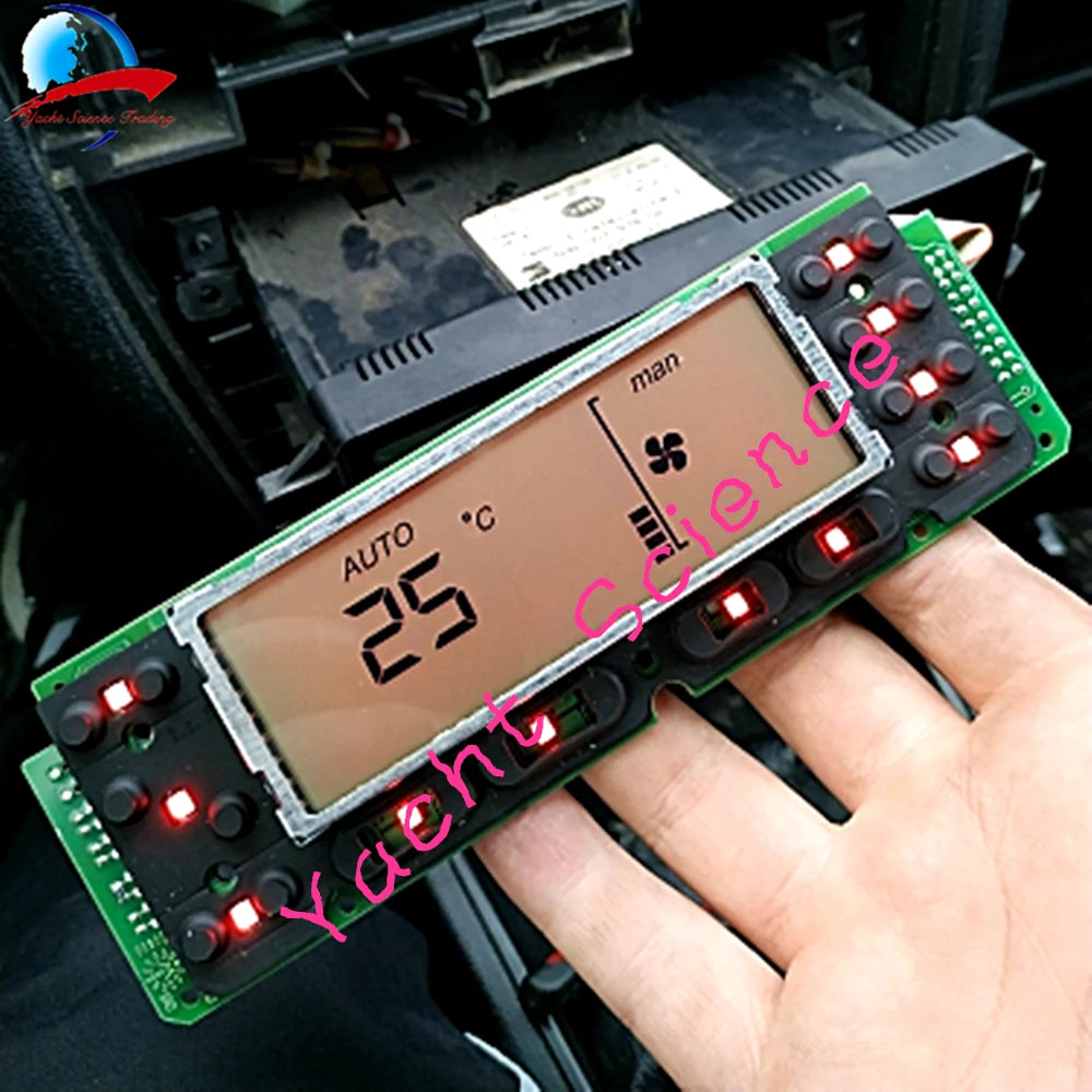 Car ACC Unit LCD Display Climate Control Monitor Pixel Repair Air Conditioning Information Screen For Seat Leon/Toledo/Cordoba