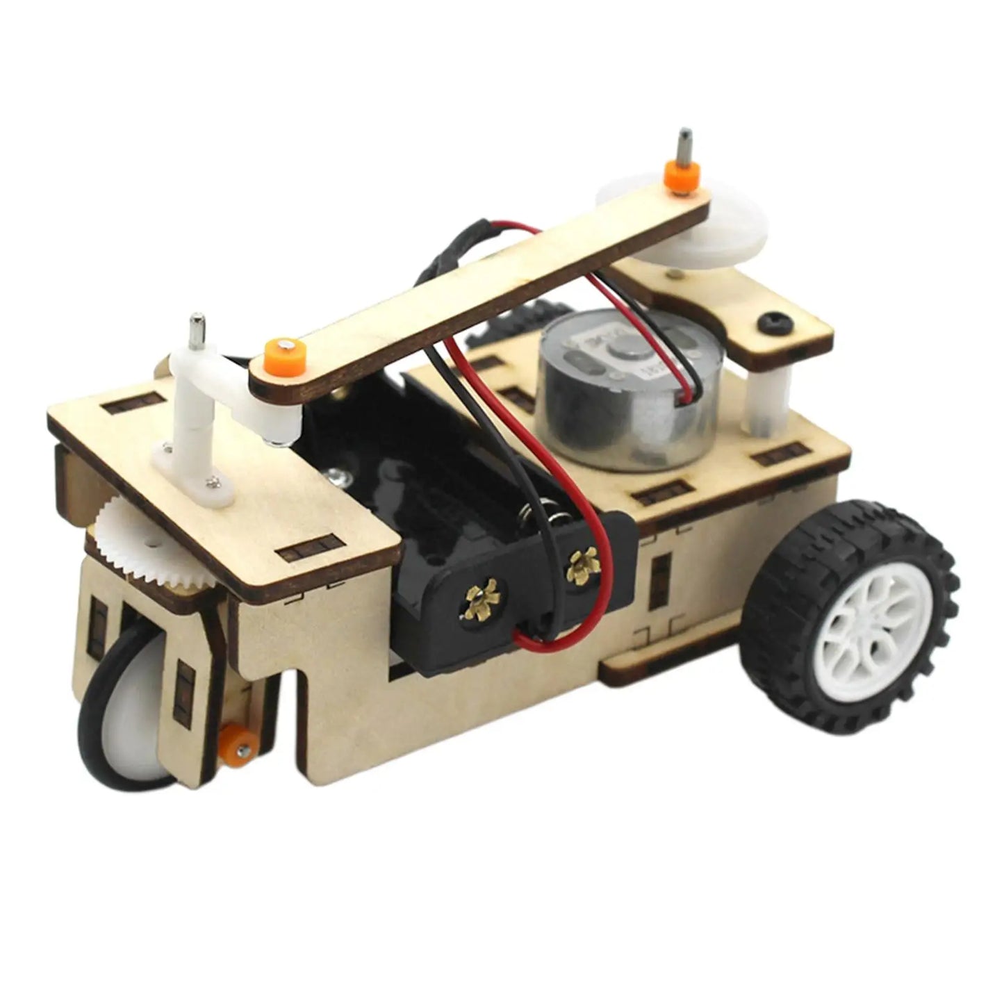 Modelo de triciclo, Kit DIY, experimento científico divertido para niños, proyecto de construcción de juguetes para niños, regalos - Drop4u