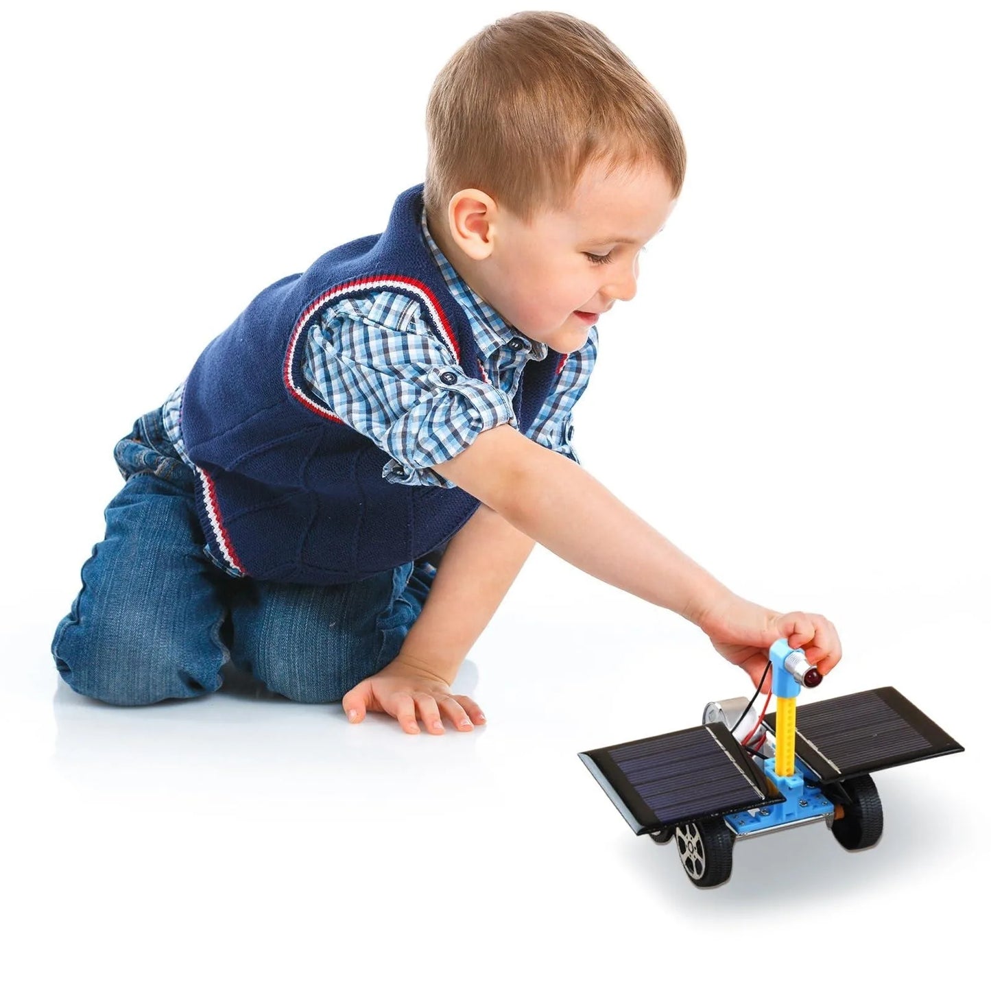 Kit de bricolaje Mars Rover con energía solar, juguete científico educativo STEM para niños y adolescentes de 14 años, proyecto de aprendizaje, regalo ecológico - Drop4u