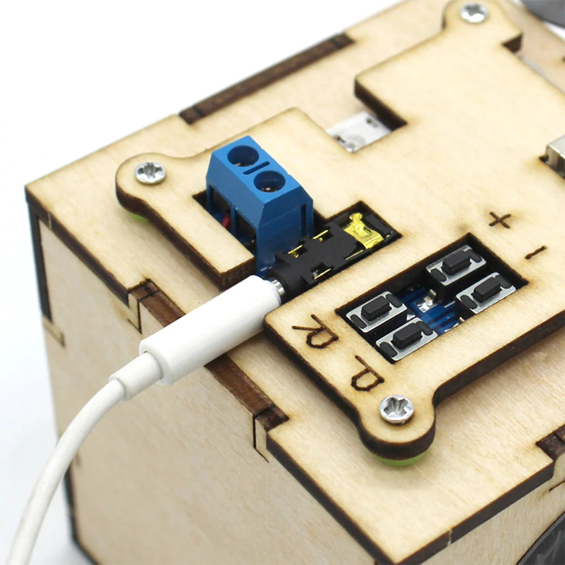 Altavoces FEICHAO ciencia ecológica DIY para juguetes de vapor montaje de construcción para educación STEM juguete de madera para niños - Drop4u