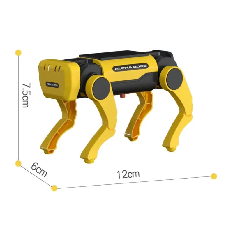 Kits de experimentos científicos de perros robóticos, cachorros con energía Solar para niños, juguetes educativos DIY, regalos de navidad para niños - Drop4u