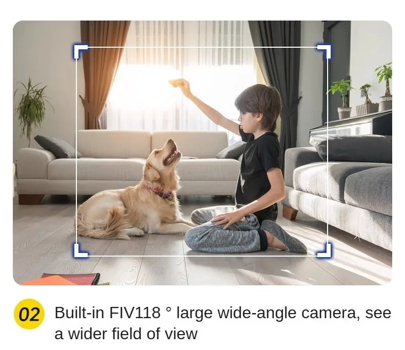 Dual Lens IP Dome Camera, V360pro App 4MP Full Color AI Humanoid Detection Home Security CCTV Baby Monitor - Drop4u