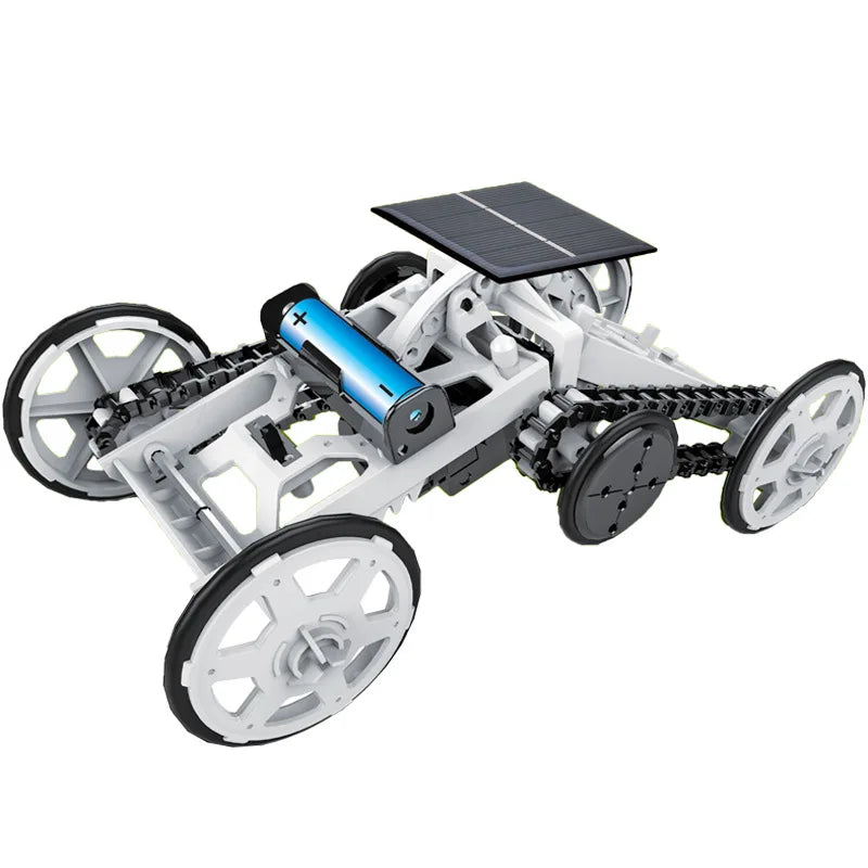 Juguete Solar novedoso para niños, Kit de ensamblaje, juego robótico, tracción en todas las ruedas, coche de escalada, juegos STEM, juguetes educativos, regalo para niños - Drop4u