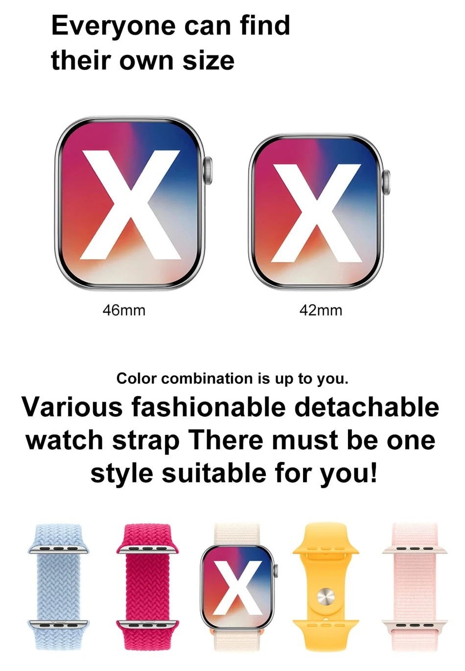 New DT Watch 10 Series Smart Watch Dial Weather Sports Record Mode Large Memory Voice Bluetooth Music Power Saving Smart Watch - Drop4u