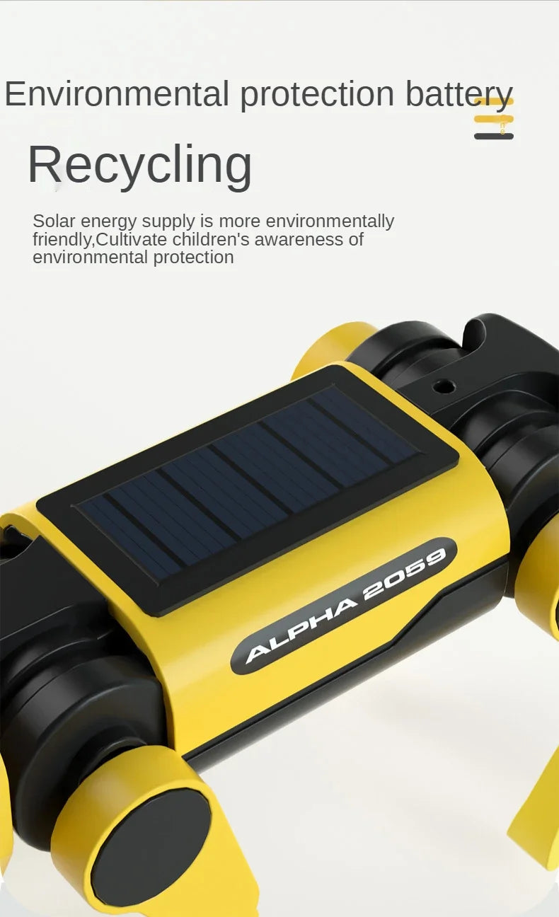 Kits de experimentos científicos de perros robóticos, cachorros con energía Solar para niños, juguetes educativos DIY, regalos de navidad para niños - Drop4u
