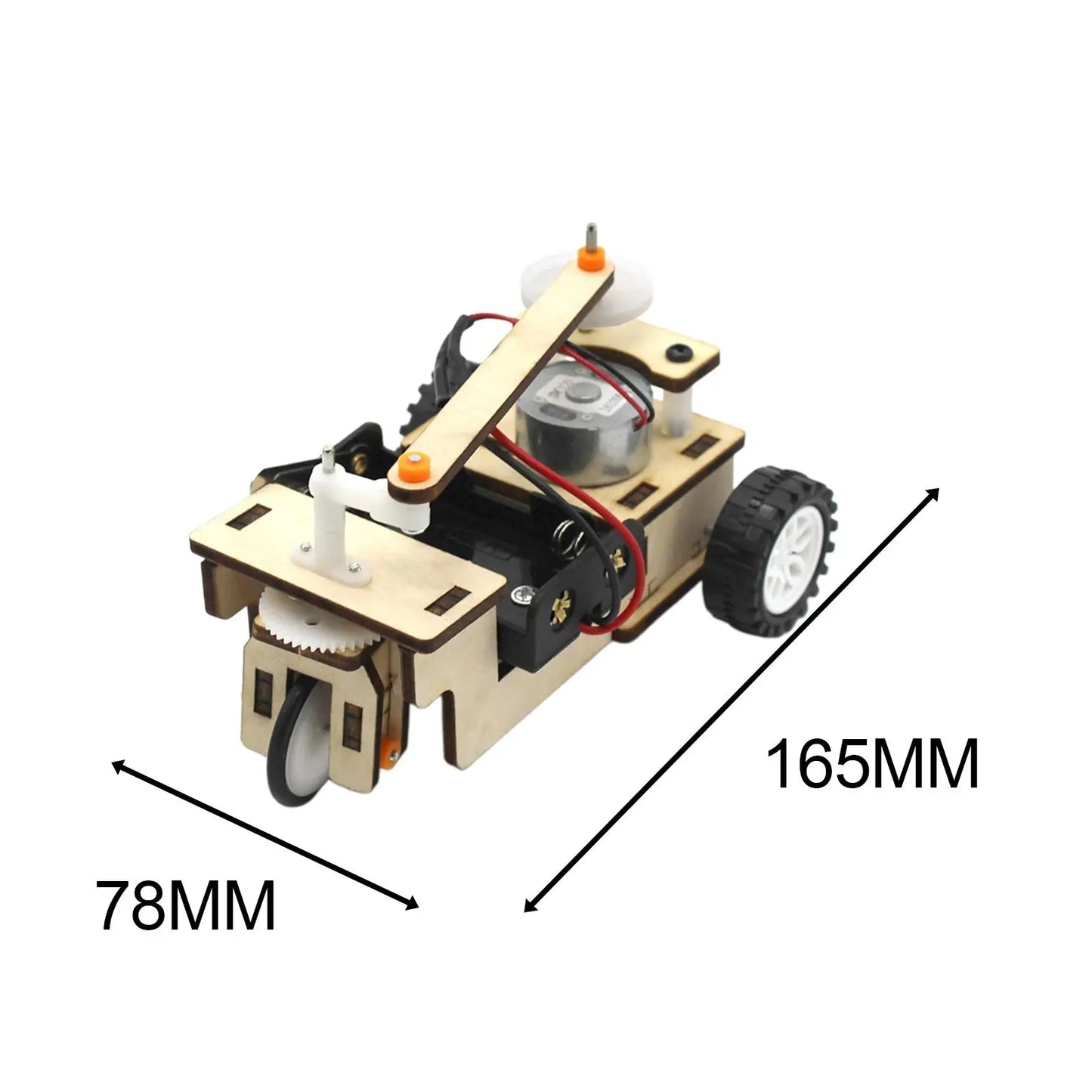 Modelo de triciclo, Kit DIY, experimento científico divertido para niños, proyecto de construcción de juguetes para niños, regalos - Drop4u