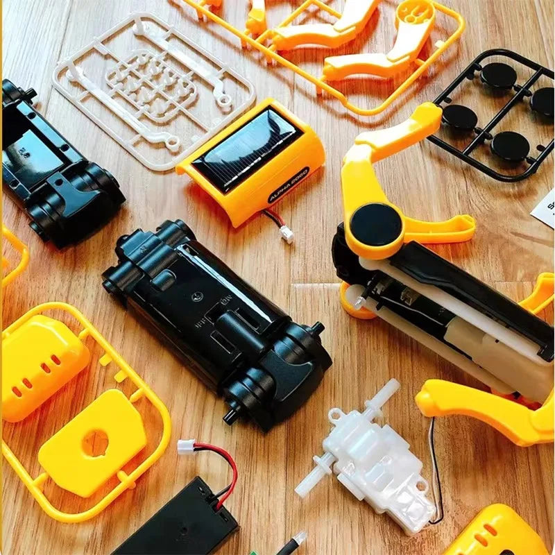 Kits de experimentos científicos de perros robóticos, cachorros con energía Solar para niños, juguetes educativos DIY, regalos de navidad para niños - Drop4u