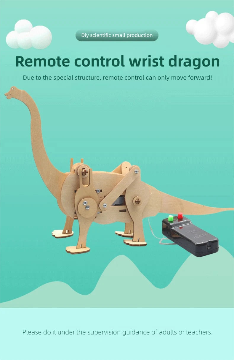Juguetes científicos DIY para niños, Kits de vástago educativos, modelo de dinosaurio, herramienta Experimental de técnica, juegos de rompecabezas de madera, suministros escolares - Drop4u