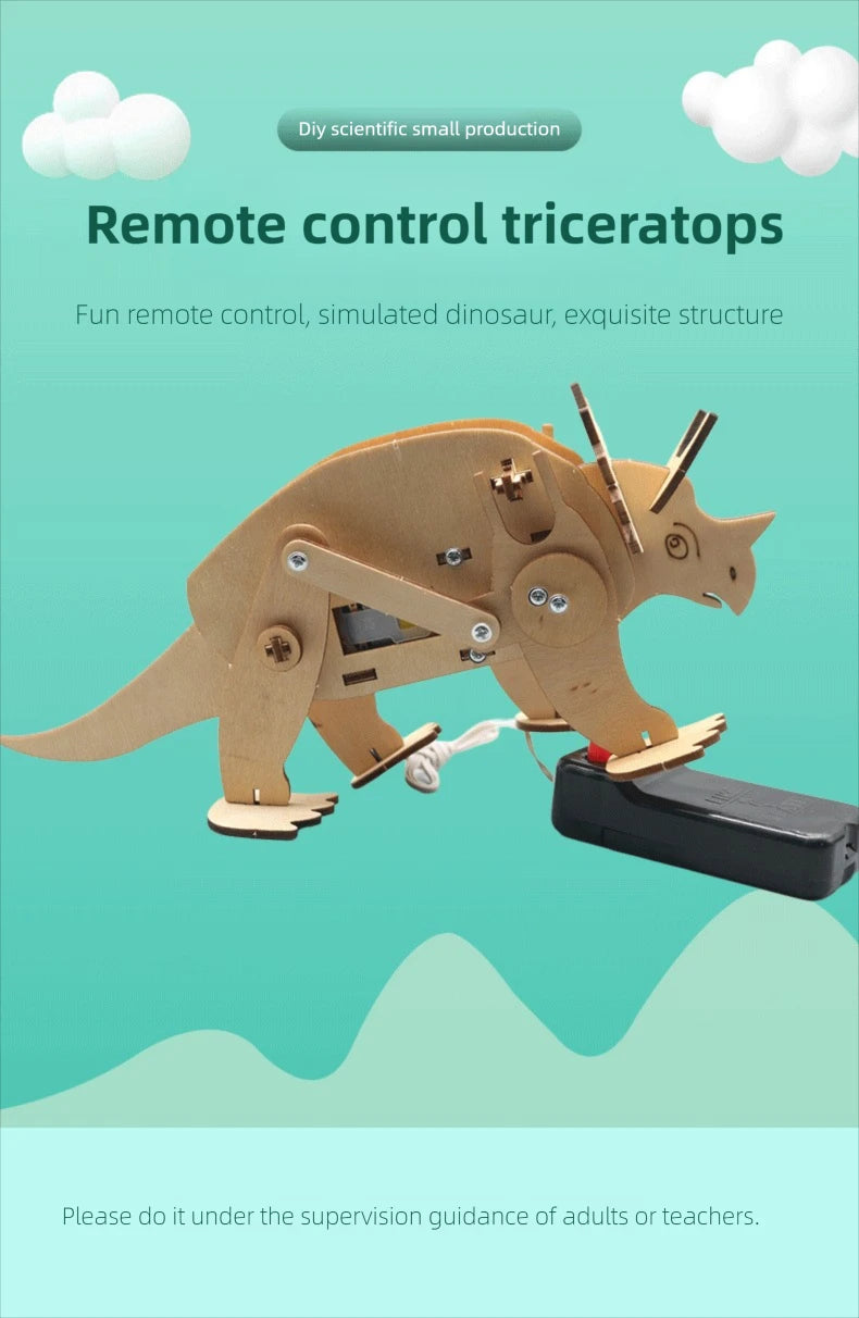 Juguetes científicos DIY para niños, Kits de vástago educativos, modelo de dinosaurio, herramienta Experimental de técnica, juegos de rompecabezas de madera, suministros escolares - Drop4u