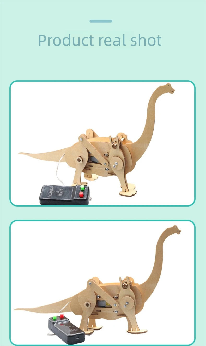 Juguetes científicos DIY para niños, Kits de vástago educativos, modelo de dinosaurio, herramienta Experimental de técnica, juegos de rompecabezas de madera, suministros escolares - Drop4u