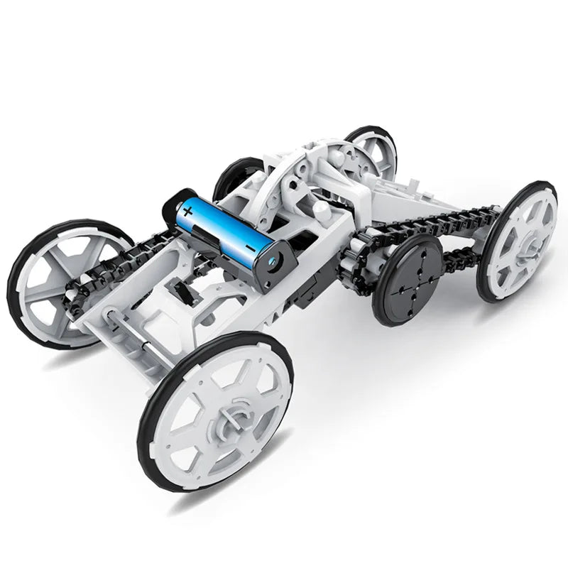Juguete Solar novedoso para niños, Kit de ensamblaje, juego robótico, tracción en todas las ruedas, coche de escalada, juegos STEM, juguetes educativos, regalo para niños - Drop4u