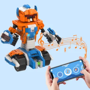 Kit de construcción de robot Apitor Robot X, juego de codificación de robótica STEM 12 en 1, regalos educativos de cumpleaños para niños de 8 a 12 años - Drop4u
