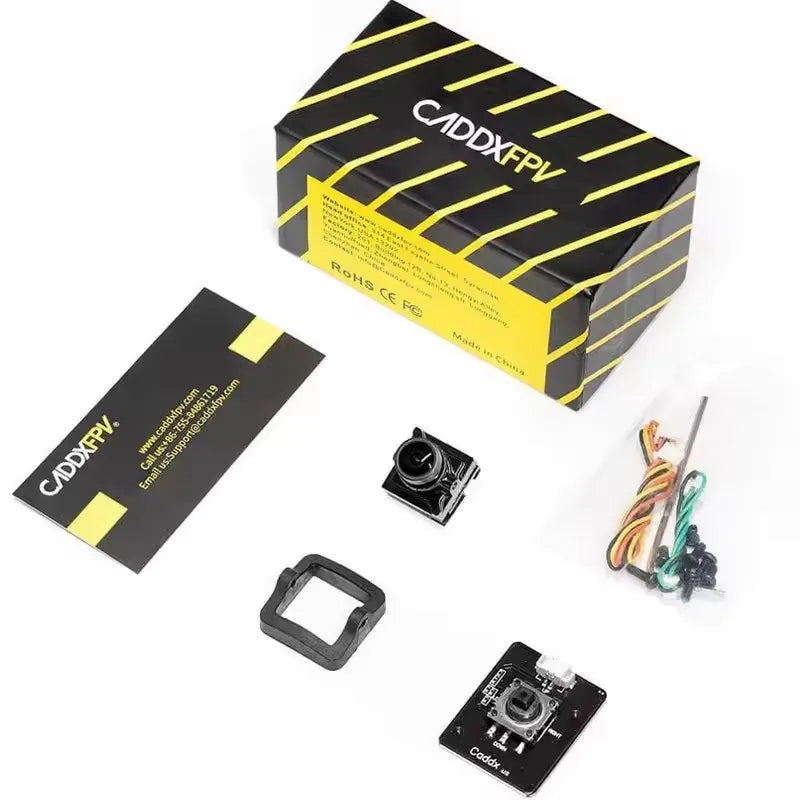 Baby Ratel 2 Caddx FPV Nano Size Starlight Low Latency Day And Night Freestyle FPV Camera for Drone Racing
