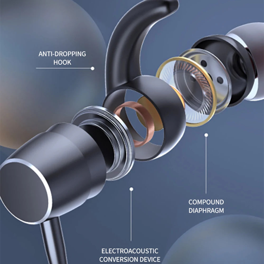 Wireless Headphones Neckband Bluetooth Earphone With Microphon Auriculares Sport Headset Noise Cancellin Fone De Ouvido Sem Fio