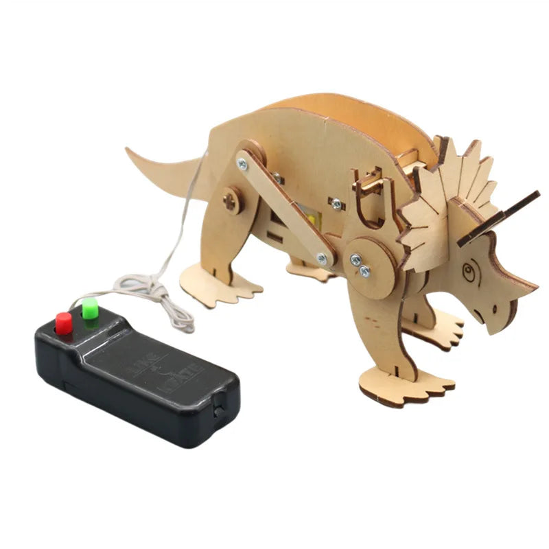 Juguetes científicos DIY para niños, Kits de vástago educativos, modelo de dinosaurio, herramienta Experimental de técnica, juegos de rompecabezas de madera, suministros escolares - Drop4u