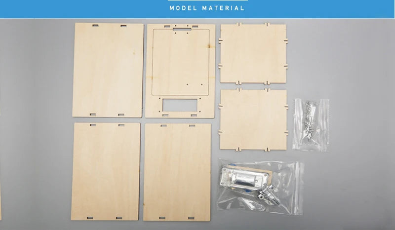 Caja de contraseña de madera DIY para niños, caja de código de montaje, proyectos escolares de ciencia, Kits de experimentos, juguetes científicos, juguetes educativos STEM - Drop4u
