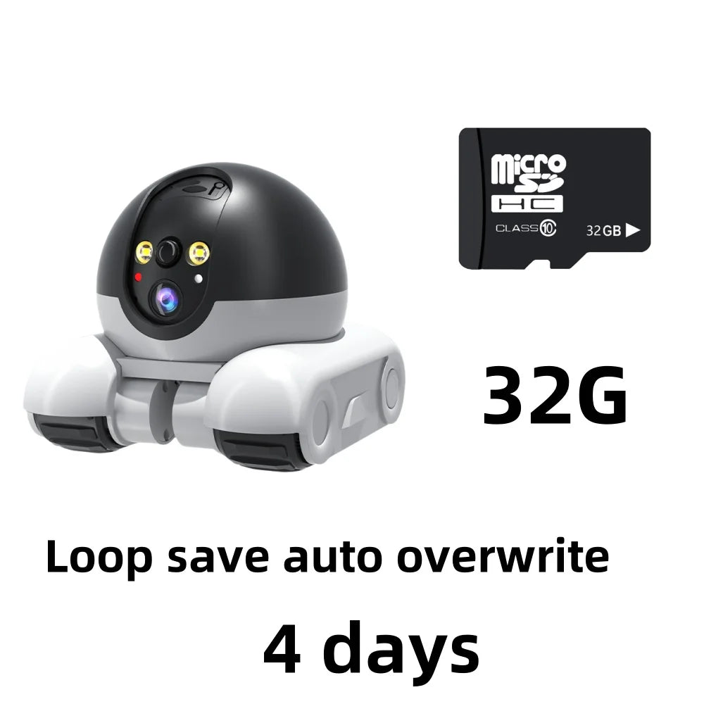 Dual Lens IP Dome Camera, V360pro App 4MP Full Color AI Humanoid Detection Home Security CCTV Baby Monitor - Drop4u