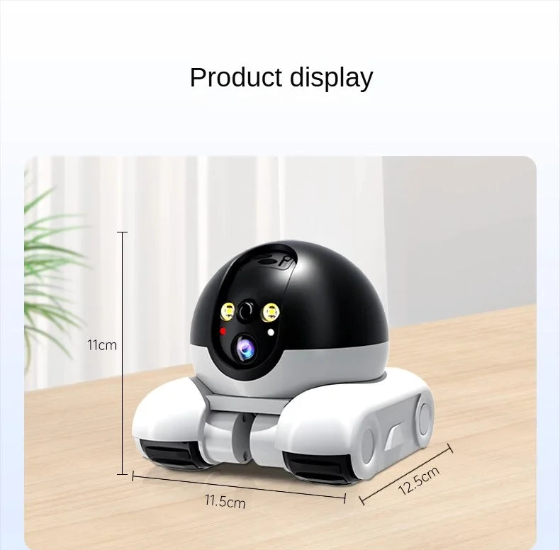 Dual Lens IP Dome Camera, V360pro App 4MP Full Color AI Humanoid Detection Home Security CCTV Baby Monitor - Drop4u