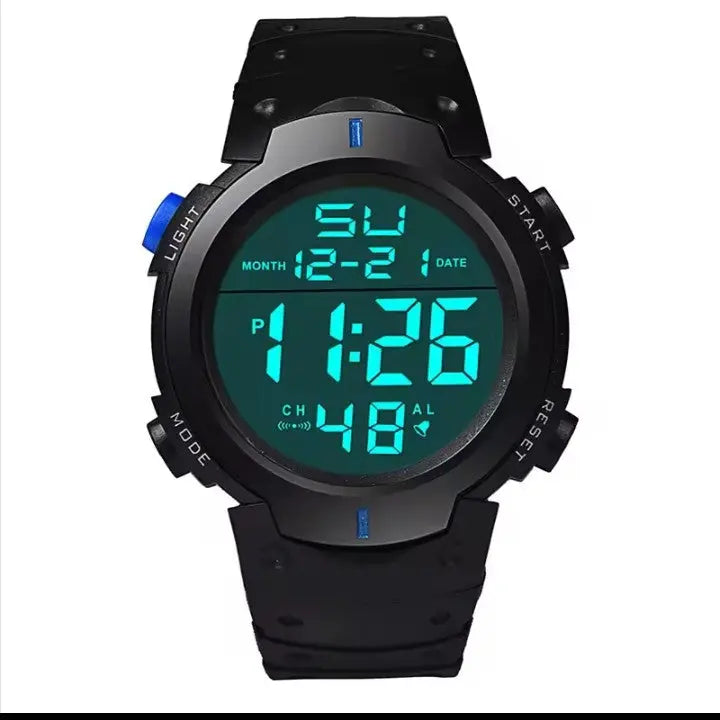 Men Sport LED Watches Top Brand Men Digital Clock Multi-Functional Rubber Man Fitnes Athlete Timekeeping Electronic Watch Reloj - Drop4u
