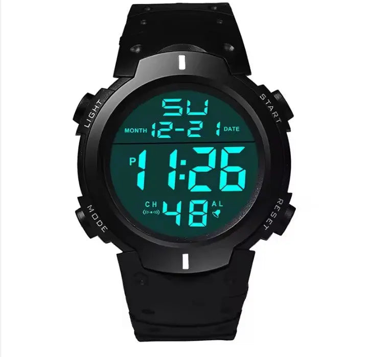 Men Sport LED Watches Top Brand Men Digital Clock Multi-Functional Rubber Man Fitnes Athlete Timekeeping Electronic Watch Reloj - Drop4u