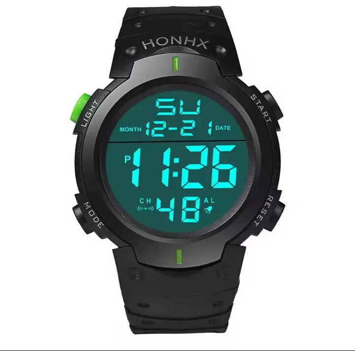 Men Sport LED Watches Top Brand Men Digital Clock Multi-Functional Rubber Man Fitnes Athlete Timekeeping Electronic Watch Reloj - Drop4u
