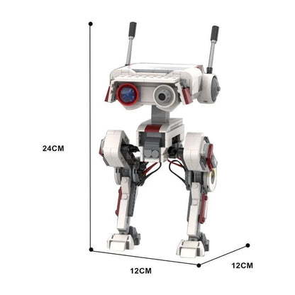75335 Robot inteligente creativo de bloques de construcción juguete STEM conjunto de construcción educativa regalo de cumpleaños de Navidad para niños Bo - Drop4u