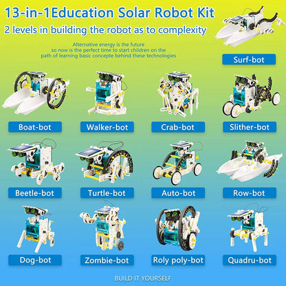 Serie Solar, juguetes para niños, Kits de tecnología de Robot, juguetes educativos Montessori, Robot Solar para niños, juguete STEM, ciencia de alta tecnología para niños - Drop4u