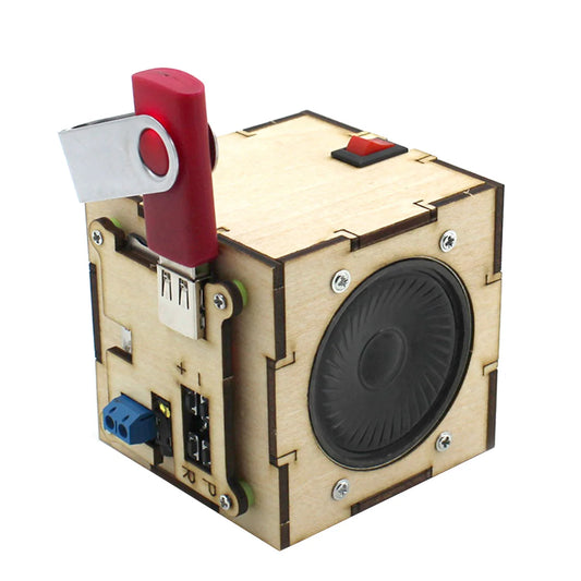 Altavoces FEICHAO ciencia ecológica DIY para juguetes de vapor montaje de construcción para educación STEM juguete de madera para niños - Drop4u