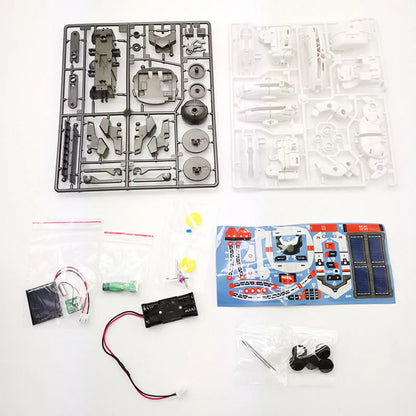 Juego de ciencia de robot solar DIY: bloques de construcción de aprendizaje para niños, juguete educativo STEM, regalo para niños - Drop4u