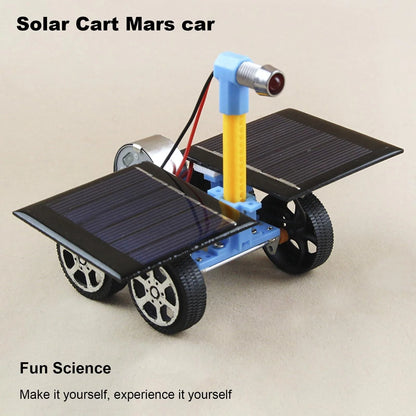 Kit de bricolaje Mars Rover con energía solar, juguete científico educativo STEM para niños y adolescentes de 14 años, proyecto de aprendizaje, regalo ecológico - Drop4u