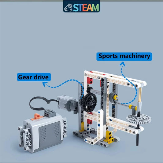 STEM 9686 piezas técnicas programación multitecnología juego de bloques de construcción educativos-juego de energía para niños juguetes regalos-aprender a través de jugar - Drop4u