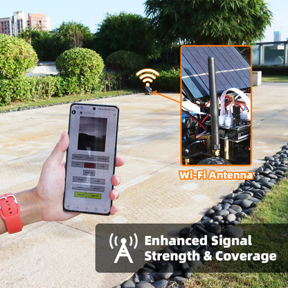 ESP32 Starter Robot for Arduino, Solar Charging, Best-selling, Electronics, Artificial Intelligence, Complete Kit - Drop4u