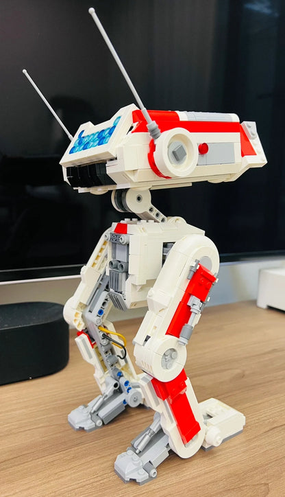 75335 Robot inteligente creativo de bloques de construcción juguete STEM conjunto de construcción educativa regalo de cumpleaños de Navidad para niños Bo - Drop4u
