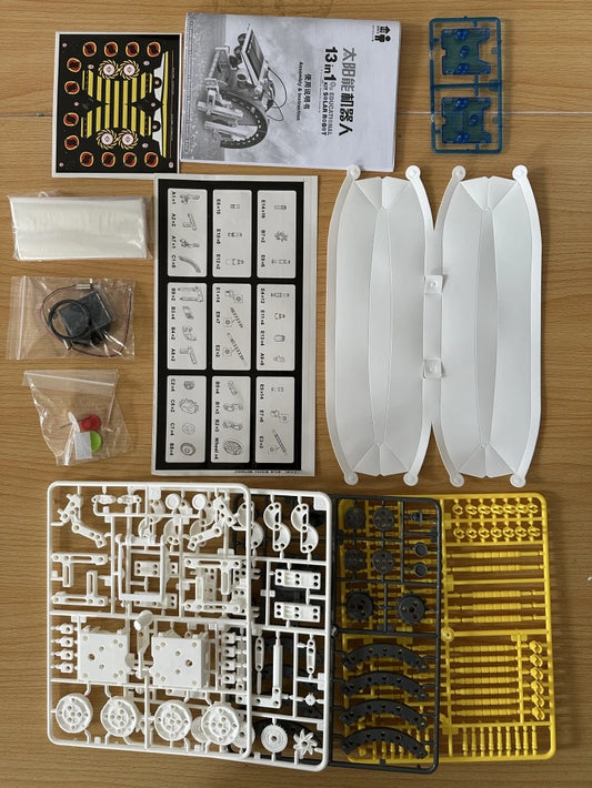 Juguetes educativos DIY STEM para niños de 8, 9, 10 y 11 años, Robot constructor interactivo Solar, Kits de ciencia, regalo 13 en 1 - Drop4u