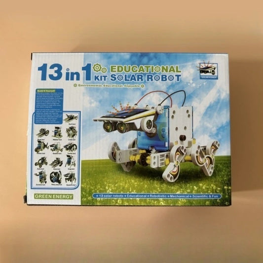 Juguetes educativos DIY STEM para niños de 8, 9, 10 y 11 años, Robot constructor interactivo Solar, Kits de ciencia, regalo 13 en 1 - Drop4u