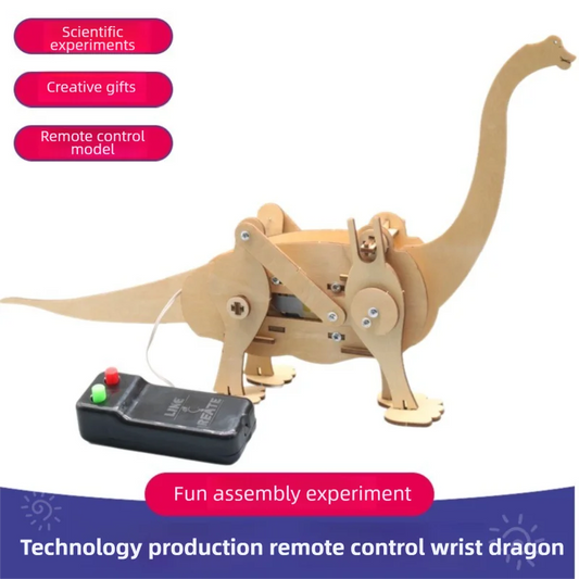 Juguetes científicos DIY para niños, Kits de vástago educativos, modelo de dinosaurio, herramienta Experimental de técnica, juegos de rompecabezas de madera, suministros escolares - Drop4u