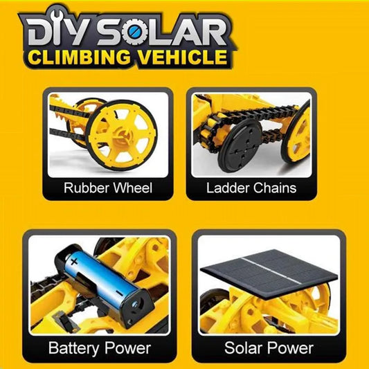 Juguete Solar novedoso para niños, Kit de ensamblaje, juego robótico, tracción en todas las ruedas, coche de escalada, juegos STEM, juguetes educativos, regalo para niños - Drop4u