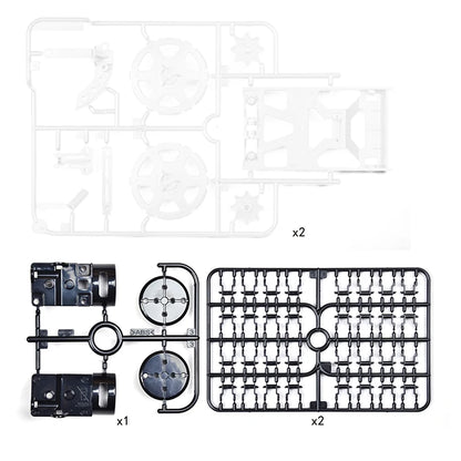 Juguete Solar novedoso para niños, Kit de ensamblaje, juego robótico, tracción en todas las ruedas, coche de escalada, juegos STEM, juguetes educativos, regalo para niños - Drop4u