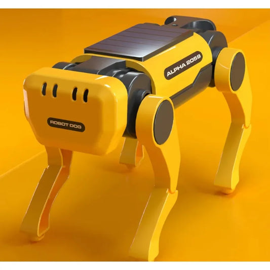 Kits de experimentos científicos de perros robóticos, cachorros con energía Solar para niños, juguetes educativos DIY, regalos de navidad para niños - Drop4u
