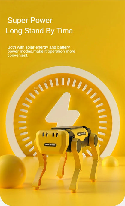 Kits de experimentos científicos de perros robóticos, cachorros con energía Solar para niños, juguetes educativos DIY, regalos de navidad para niños - Drop4u