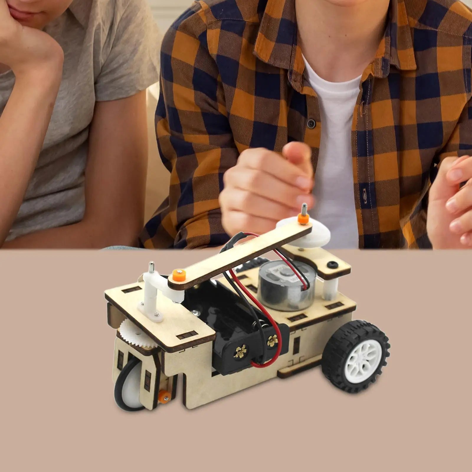 Modelo de triciclo, Kit DIY, experimento científico divertido para niños, proyecto de construcción de juguetes para niños, regalos - Drop4u