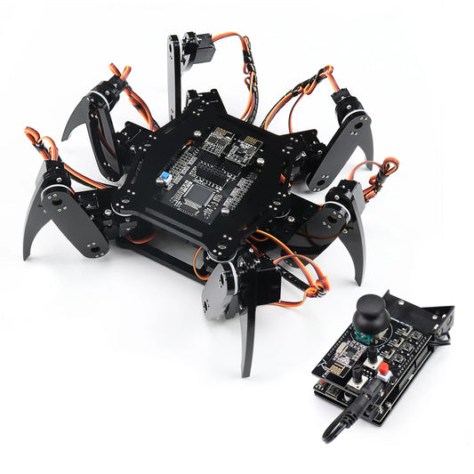Kit de robot Freenove Hexapod para Arduino, torsión para gatear y caminar, control remoto por aplicación, proyecto Servo STEM - Drop4u